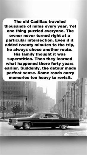 THE CADILLAC THAT NEVER TURNED RIGHT#cadillac #story #classiccars #viral
