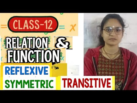 Reflexive, Symmetric and Transitive Relations Explained with Easy Examples | Maths|