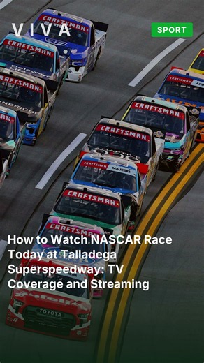 How to Watch NASCAR Race Today at Talladega Superspeedway: TV Coverage and Streaming #shorts