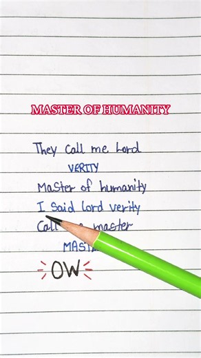 Master of Humanity - Lord Verity (lyrics) Horror Skunx Trends