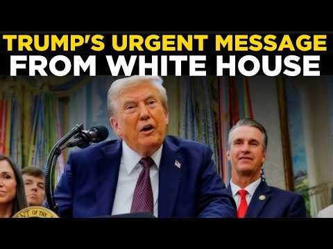 Trump LIVE | Urgent Message From White House Sparks Major Global Reaction Today | Times Now World