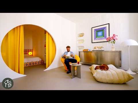 Interior Designer’s Small Bright Apartment in Southern France, 32sqm/344sqft