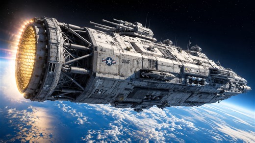 The USAF space battleship that almost took America to the stars