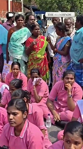 Nursing student dies during surgery in Tiruchirappalli, fellow students hold protest