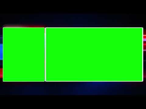 30/70 News Screen Layout | Anchor Window + Visual Frame | News Frame Background | Chroma Key