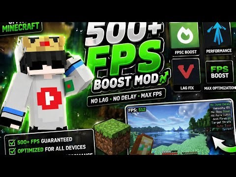 Best mods Minecraft 1.21+ | Fps boost modpack Minecraft [JAVA+PE]
