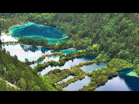 Live: Discover the stunning scenery of Jiuzhaigou in China's Sichuan Province