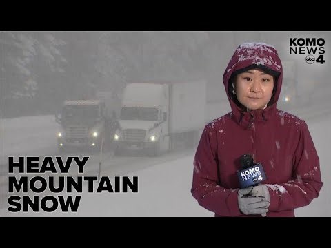 Cascade Mountains expecting blanket of 2-4 feet of new snow through Thursday