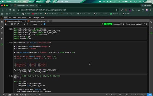 Lasso Regression Explained with Machine Learning | Jay Chawda posted on the topic | LinkedIn