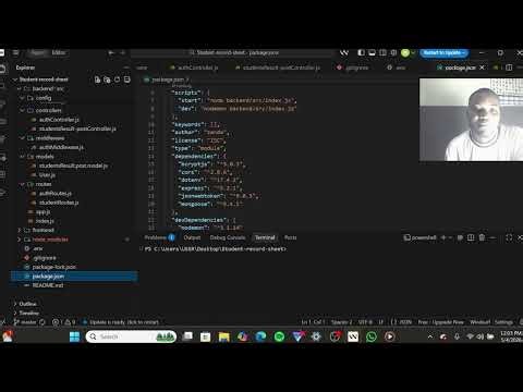 How to Build a Student Result Management System with JavaScript, Node.js & MongoDB | Part 1