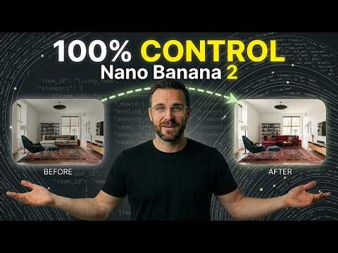 100 % Full Control AI Image Editing with JSON Prompting (Gemini Nano Banana 2)