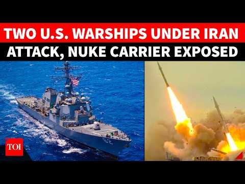 'BIGGEST US TARGET': Iran Rains Ballistic Missiles, Nuke-Powered Warship 'In Danger'