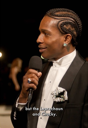 A$AP Rocky’s horror villain Mount Rushmore is a lineup we didn’t see coming at the @Academy Museum Gala.