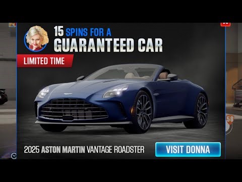 2025 Aston Martin Vantage Roadster | Prestige Cup Race Car | CSR2 