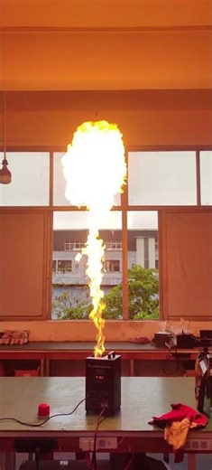 Professional Single Head stage fire machine #stagefiremachine #stageFX #eventstage #satgespcial
