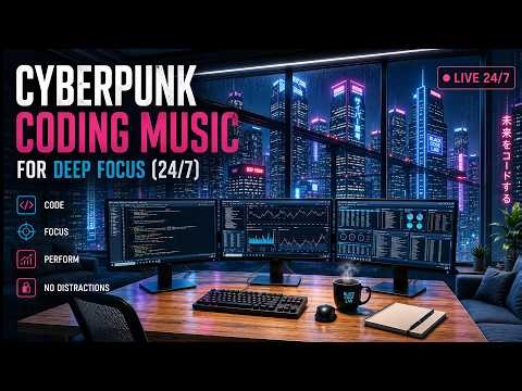 Cyberpunk Coding Music for Deep Focus