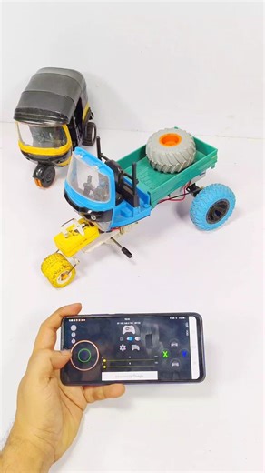 RC gadi Powered by DC motor / Remote control car Unboxing / Remote wali car Upgrade / DC motor car