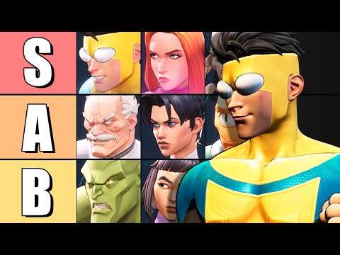 The REAL Invincible VS Tier List | Competitive Rankings
