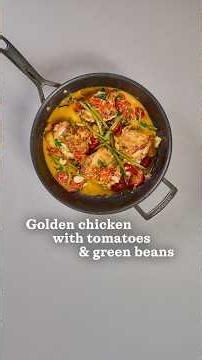 Angela Hartnett cooks golden chicken with tomatoes & green beans | Waitrose | Dish Podcast