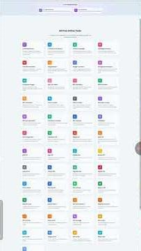 Online multiple tools website #shorts #music #dj #excel #youtubetags #calculators #ai #ytshorts #web