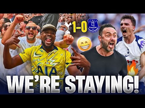 WE FU*KING DID IT!!! Tottenham 1-0 Everton EXPRESSIONS MATCH DAY VLOG