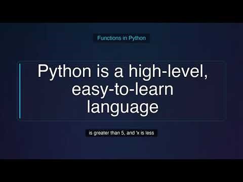 Python in 10 Min