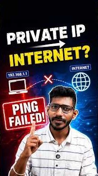 Can You Ping a Private IP Address Over the Internet? | CCNA! #networking #ccna