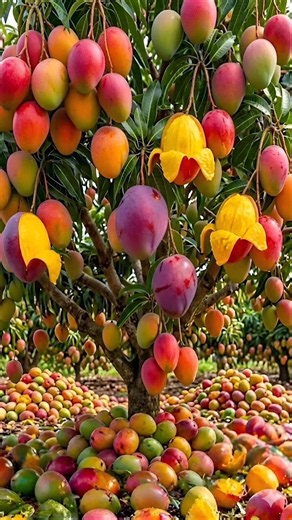 Easy and fast way to grow mango fruit plants 99% successful #mango #garden #gardening