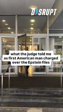 Man Faces Court After His Epstein Files Protest 😳 #EpsteinFiles #Shorts