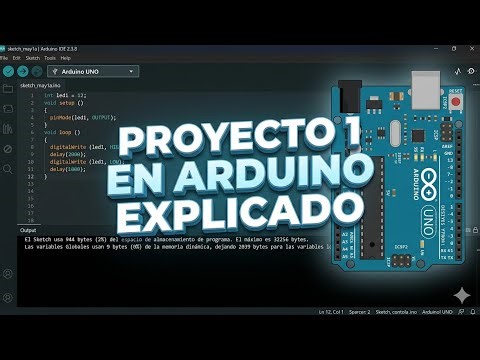 Proyecto en Arduino de un solo LED explicado 