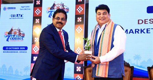 Captain Rahul Bali Honoured at 7th Odisha Tourism Conclave 2026 in Bhubaneswar