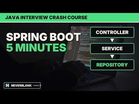 Spring Boot Interview Crash Course in 5 Minutes