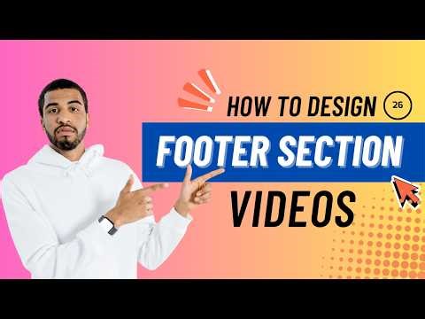 28. Design the Footer section in Gutenberg Editor | Copy Paste Premade Layout | Gutenlayouts