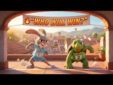 Slow and Steady Wins the Race 🐢🌟 | Tamil Moral Praveen's Story for Kids | Cartoon Story with Moral
