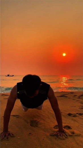 Day 1: 50 Push-Ups In A Row | Beach Challenge