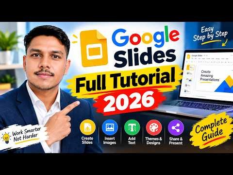Google Slides Full Tutorial 2026 Arjun Yt Support @arjunytsupport