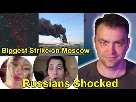 Update from Ukraine | Wow! The biggest Strike on Moscow | 600 Drones Launched