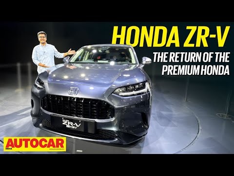 Honda ZR-V - From Japan with love | First Look | Autocar India