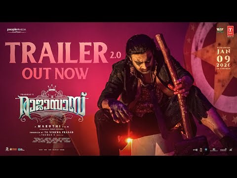 The RajaSaab Trailer 2.0 (Malayalam) | Prabhas | Maruthi | Thaman S | TG Vishwa Prasad | Jan 9 2026