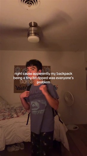 Backpack rip small tear fix — what to do when people comment