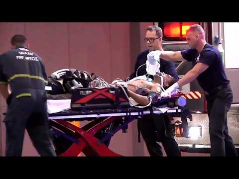 Man cut with machete in Miami