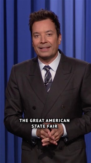 The Great American State Fair kicked off today in Washington. #FallonTonight