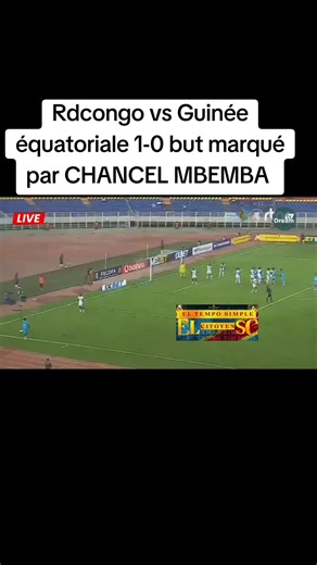 EL Tempo Simple Citoyen🇨🇩 (@simplecitoyenyapamba)’s video of equatorial guinea vs guinea