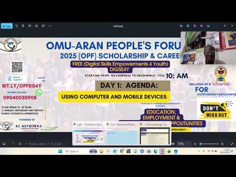 OPF LEARNING 6 EVALUATING THE USE OF COMPUTER & MOBILE DEVICES