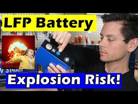 LFP Battery Explosion Risk! What you NEED to know..