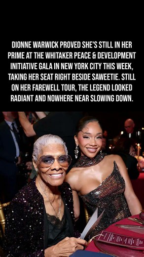 Dionne Warwick, 85, Still Unstoppable — Sits Beside Saweetie at NYC Gala 👑✨🔥
