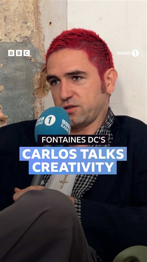 “It reminds me a lot of a conversation” @Fontaines D.C.’s Carlos on his songwriting process | listen in full on bbc sounds ✨ #fontainesdc