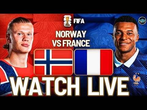 LIVE: Norway vs. France | FIFA World Cup 2026 | LIVE Stream Match | Mbappe | SportsNext