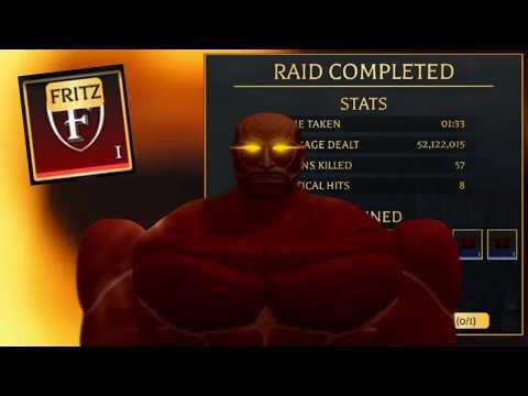 This COLOSSAL TITAN BUILD is BROKEN in AOTR