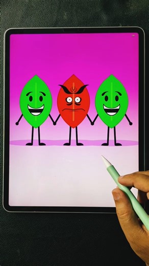 Draw My Sprunki OC Leafy (from BFDI) Phase 2